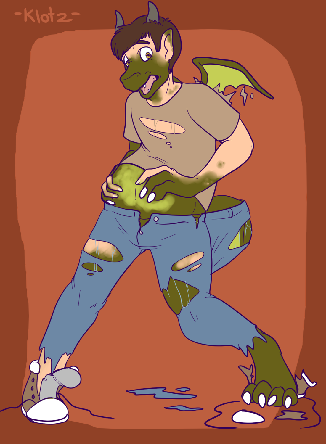The Dragon's Out: Commission by Shadowpelt