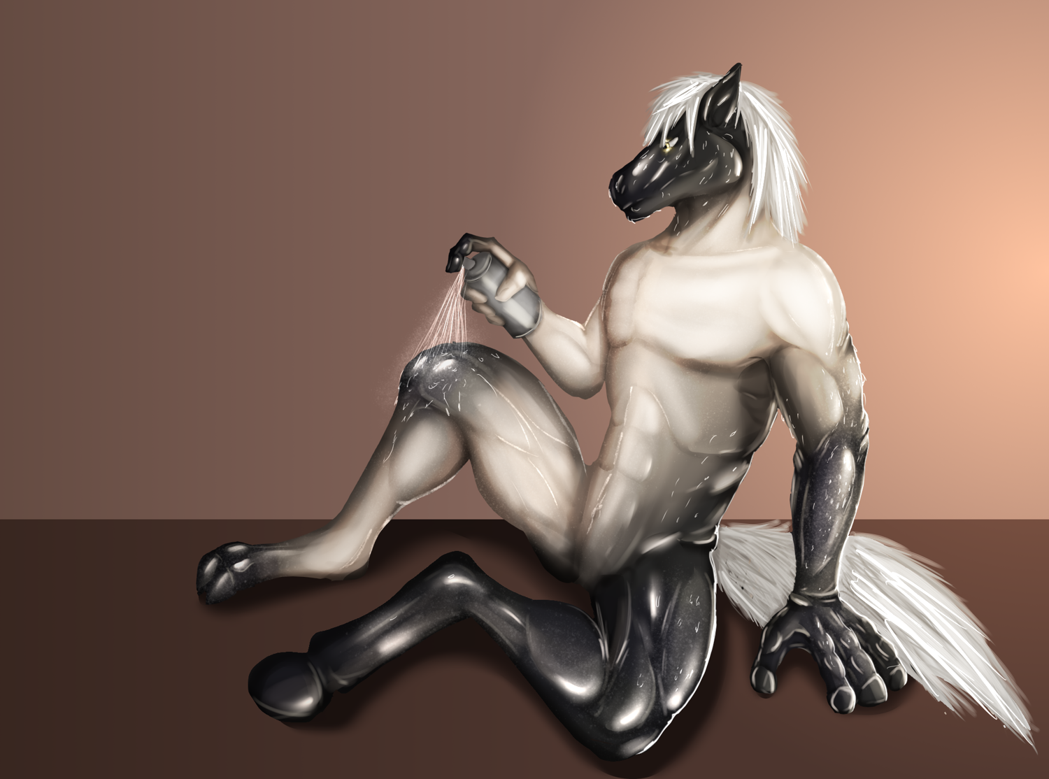 Shape of: special product, rubberizing Spray by Subject-C