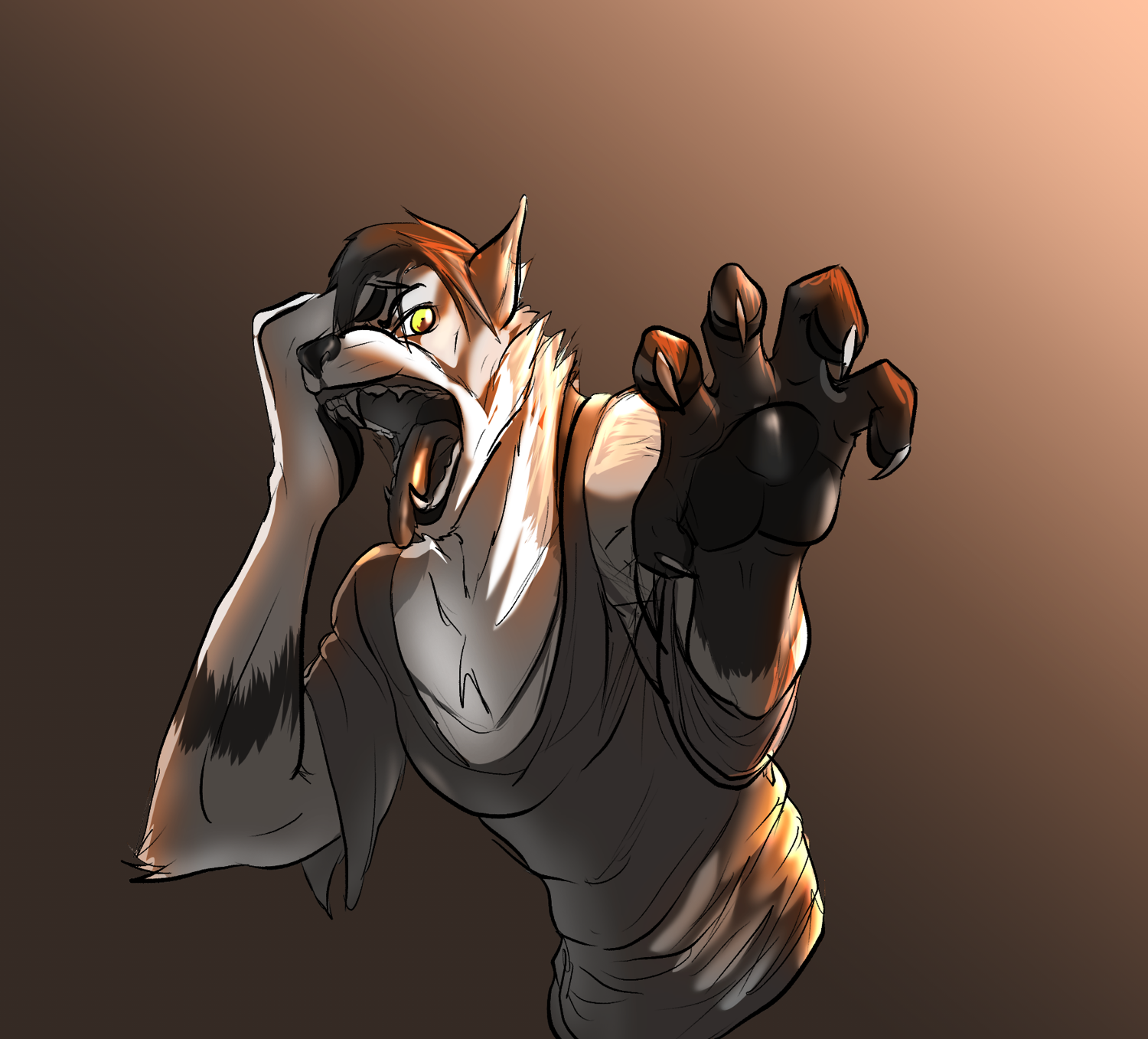patreon reward: werefox by Subject-C