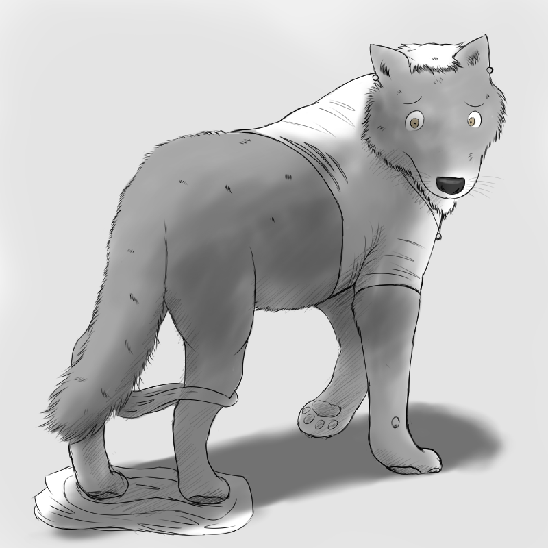 Midnight Wolf by Taitora