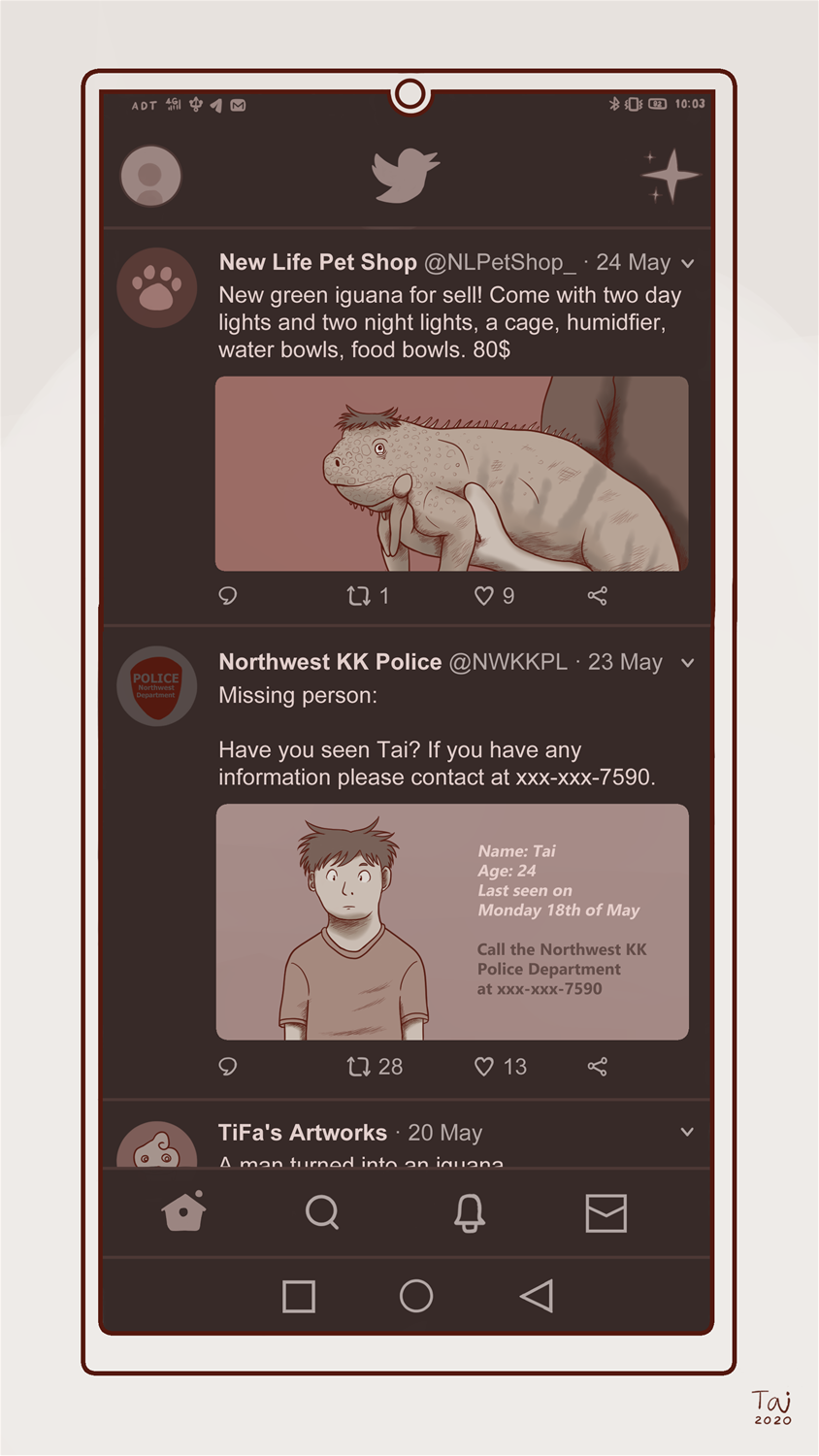 Twitter by Taitora