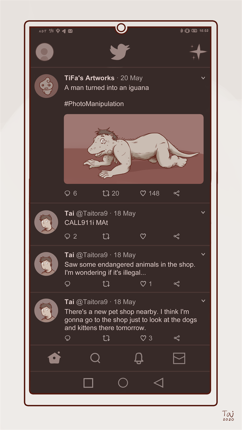 Twitter by Taitora