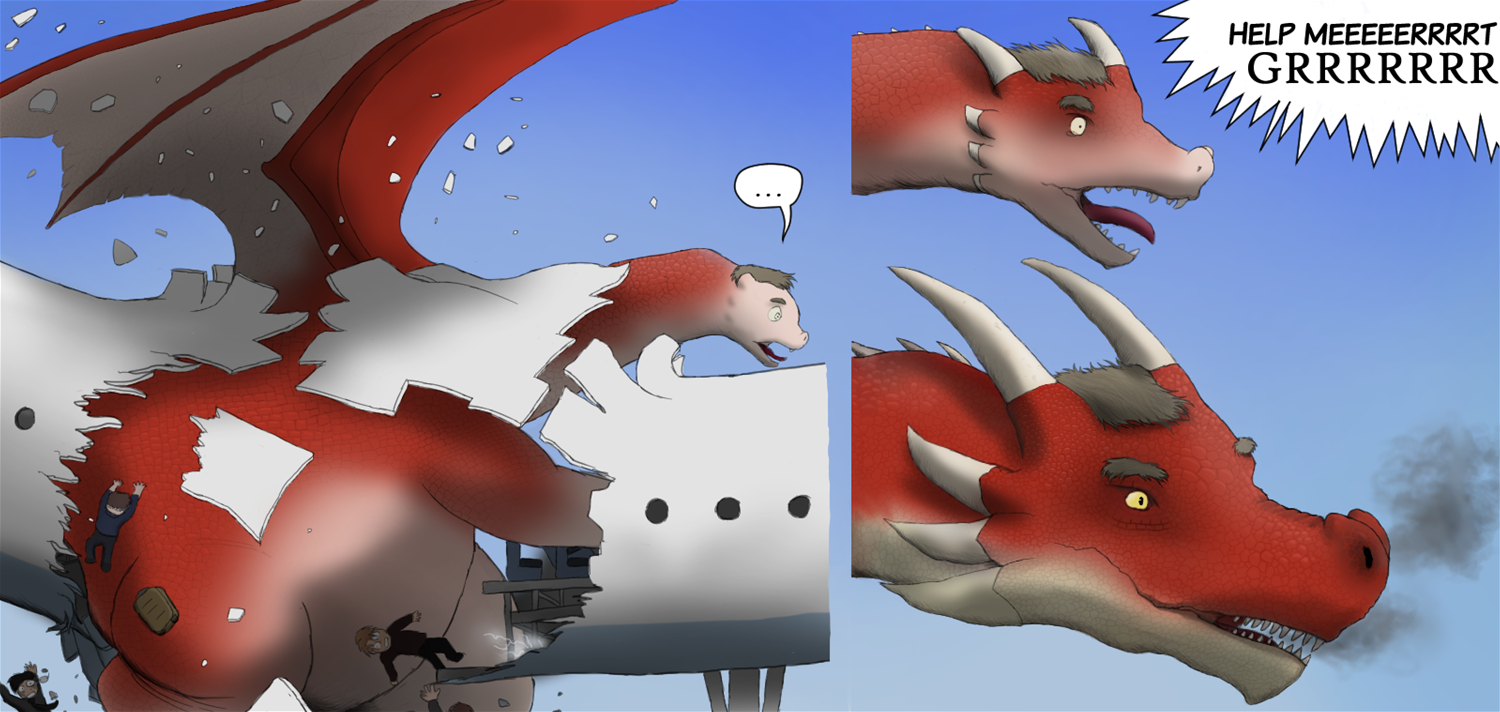 Unexpected flight by Taitora