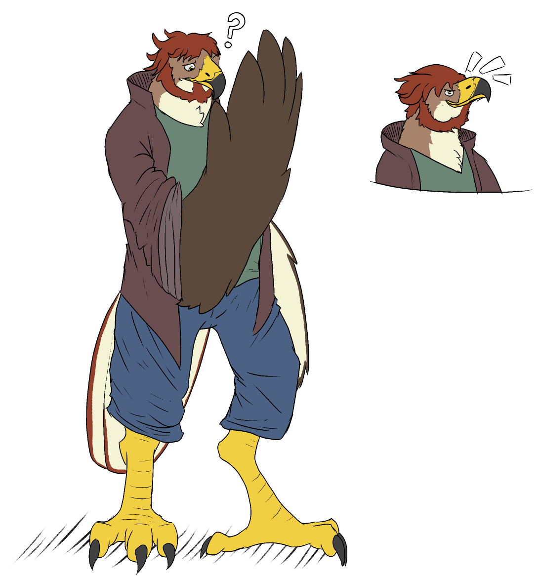 Red Hair? Red Tail! by THE COAST IS NEAR
