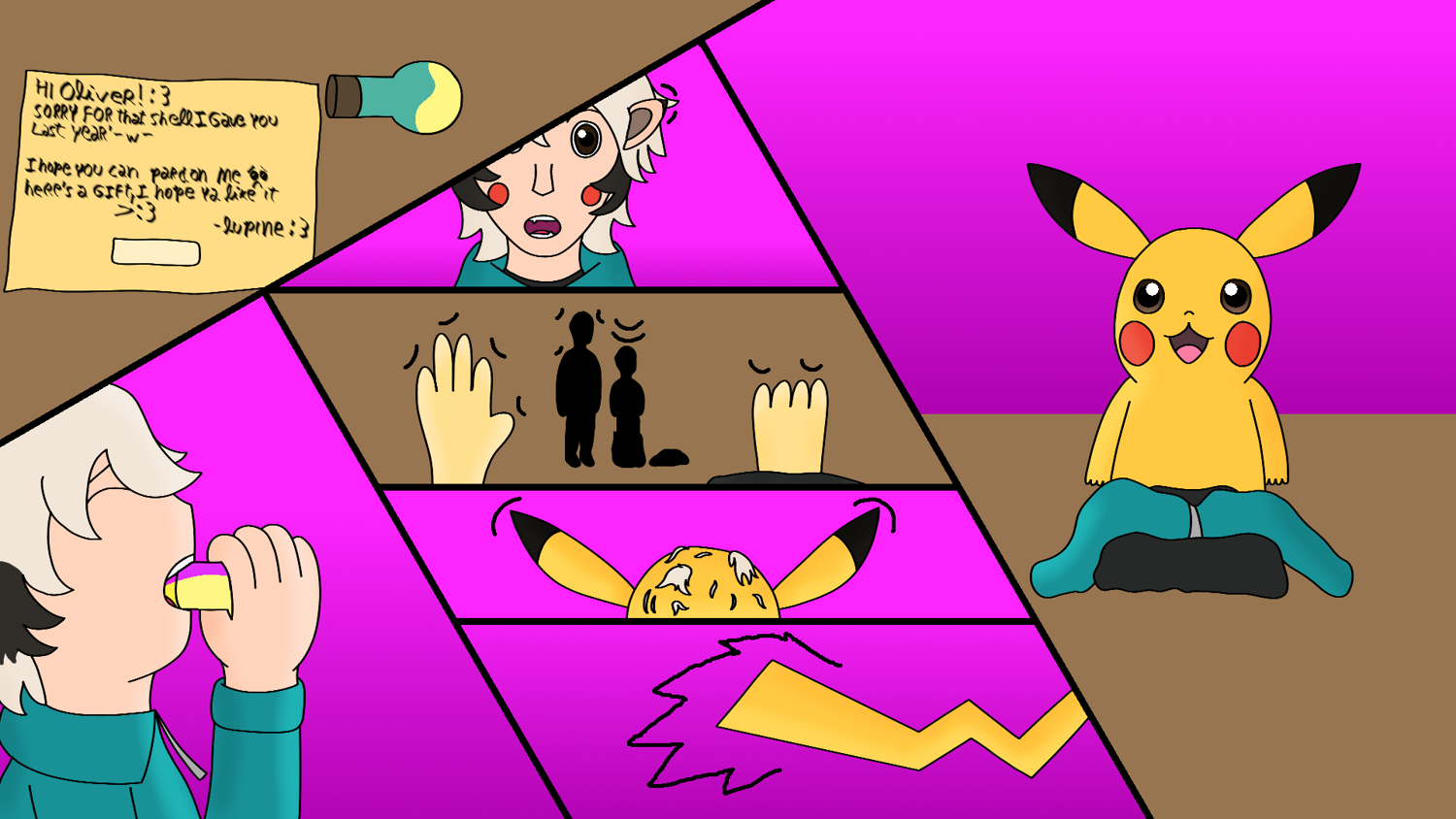 Apology Gift (Pikachu TF) by Thewriter